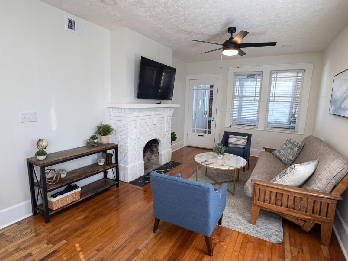 Historic Haven — living room