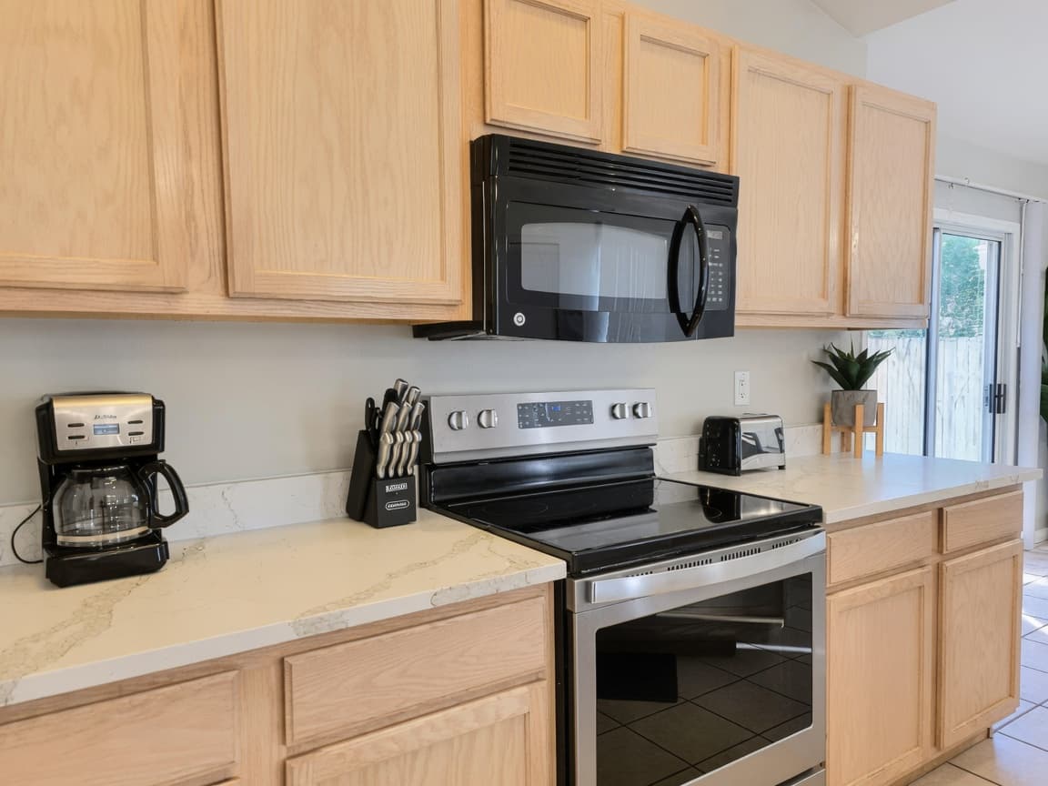 Two Houses — Just Beachy side: kitchen